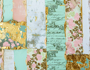 Watercolor landscape background