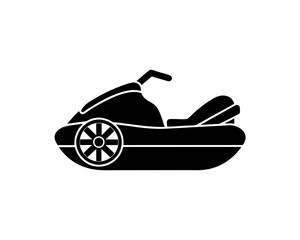 creative details Jet Ski Icon vector illustration
