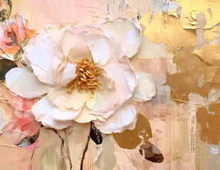 Watercolor landscape background