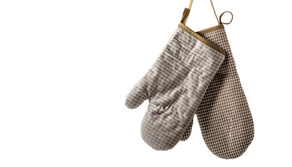 Un par de guantes de cocina sin fondo, guantes de protecciòn para cocinar en png