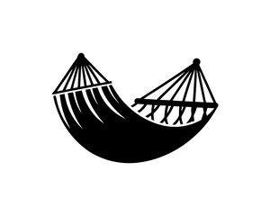 creative details Hammock Icon vector illustration