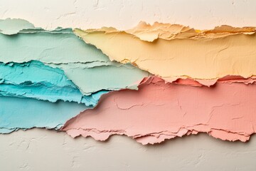 Obraz premium Creative Design Projects can Utilize a Grunge Texture with a Torn Paper Edge Background