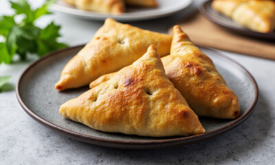 Bourekakia (Meat Triangles)
