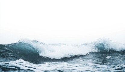 Fototapeta premium Powerful ocean waves crashing (3)