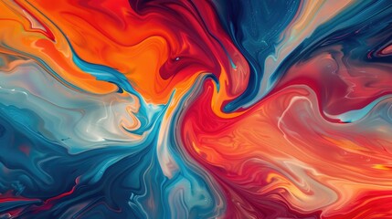 Fototapeta premium Abstract Swirls of Color