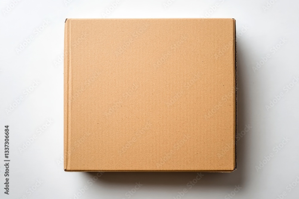 Poster the design utilizes seamless cardboard constructed from recycled paper, which provides an empty pape