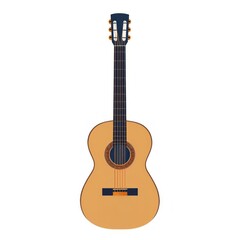 Obraz premium A Guitar guitar illustration instrument.
