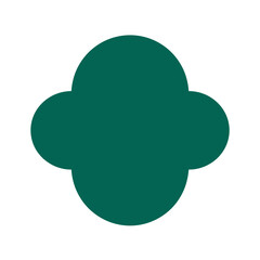 Flat Color Vector Collection of Shapes, Objects, and Musical Instruments on White Background