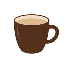 Flat Color Vector Collection of Shapes, Objects, and Musical Instruments on White Background