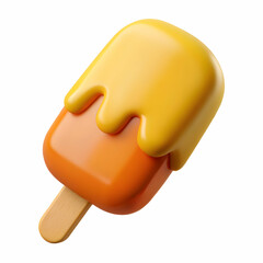 Yummy Orange Popsicle: Summer Treat