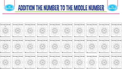 Addition math editable for children worksheets