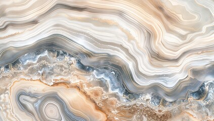 Fototapeta premium The combination of white marble and gold veins results in a refined and classic appearance