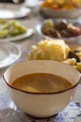caldo de res traditional guatemalan food