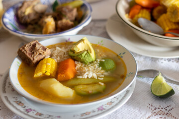 caldo de res traditional guatemalan food