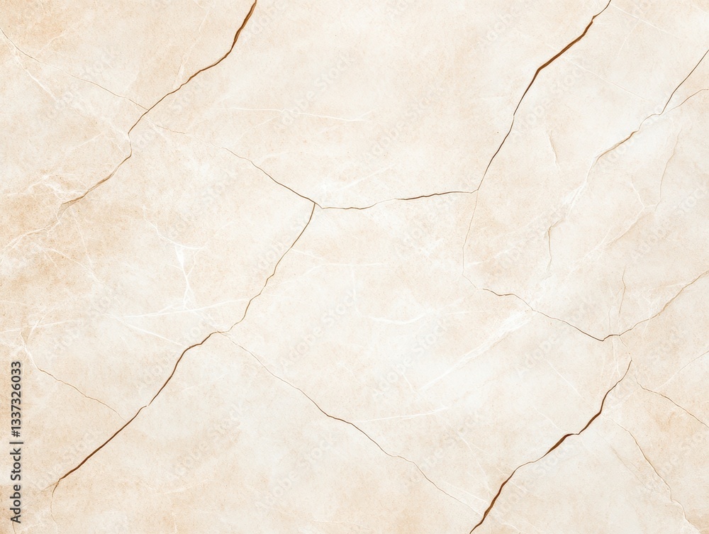 Poster textured beige marble background with subtle cracks and natural patterns