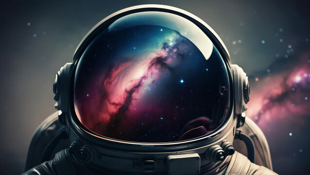 Astronaut in Space Suit