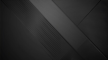 Obraz premium Abstract Black and White Striped Pattern