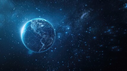 Digital Earth in a Starry Night