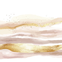 Soft Hand Drawn Watercolor Backdrop