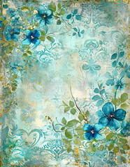 Watercolor landscape background