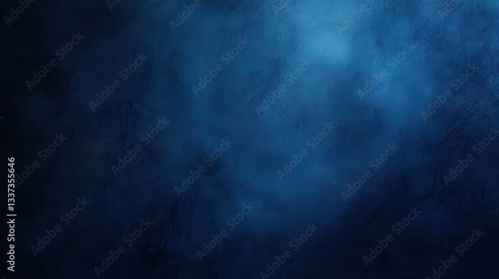 Poster dark blue gradient noise grain texture blur blurred diffuse simple plain neutral deep indigo color t