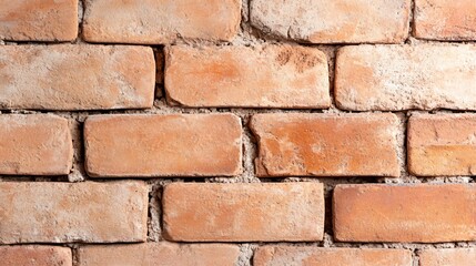 Textured brick wall, warm earthy tones, perfect backdrop for industrial or rustic-themed designs and projects.