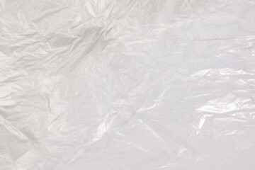Plastic wihite background. Top view.