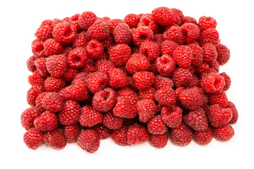 Tasty fresh raspberry as a background.