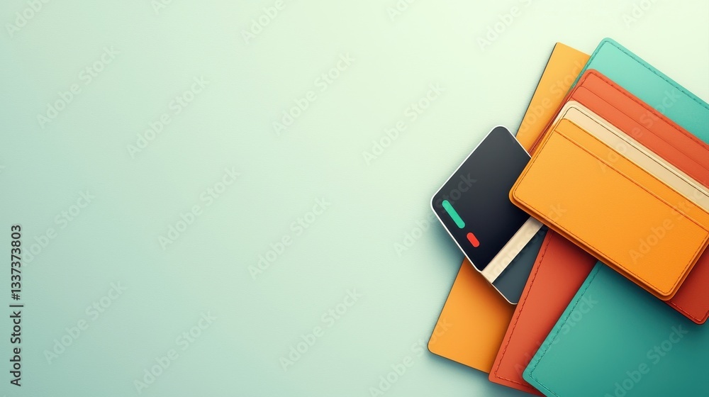 Poster enhancing digital wallet features global tech insights & user experience in contactless payments
