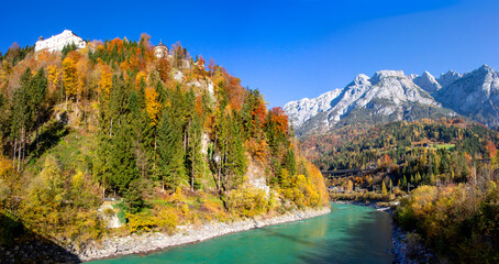 Die Burg Hohenwerfen in Werfen