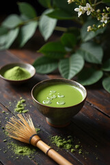 spa still life with bamboo