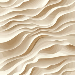 Obraz premium Beige Layered Textured Clay Surface with Natural Tones