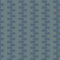 Geometric pattern of interlocking bricks in muted blue and gray tones, creating a textured surface