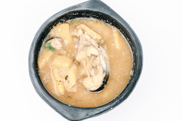 Sancocho soup typical Colombian fish food