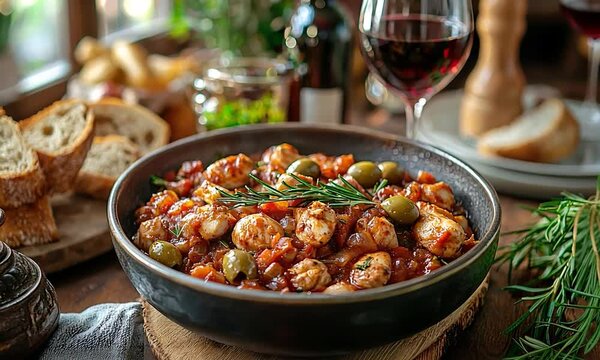 pollo alla cacciatora video italian cuisine