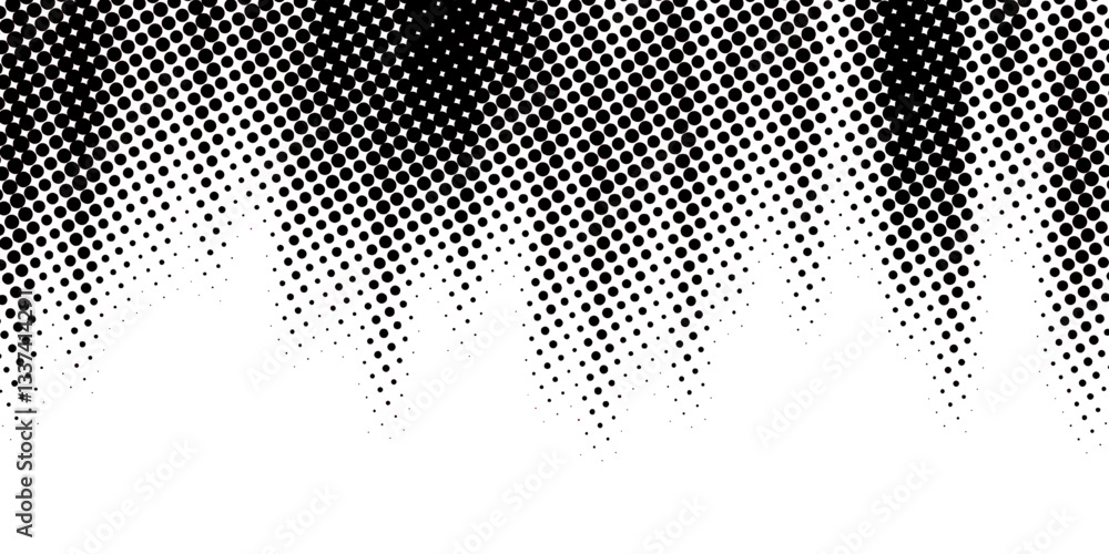 Poster halftone noise stipple pointillism background. grain gradient texture background with dots. dots. ve