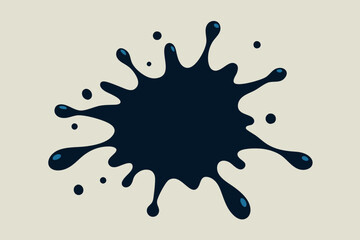 Fototapeta premium Ink Splash Vector
