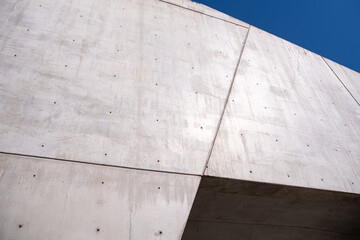 Concrete abstract architectural structure