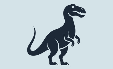 Dinosaur, dinosaur vector silhouette, dinosaur icon