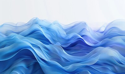 Obraz premium Aesthetic wallpaper with abstract wave background with attractive and colorful color Generate AI