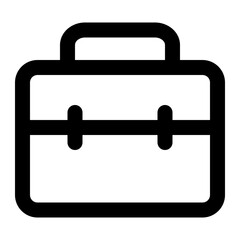 briefcase icon for illustration