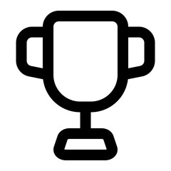 trophy icon for illustration