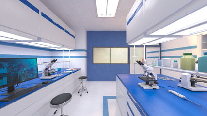 研究室　3DCGレンダリング