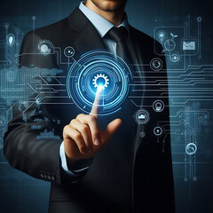 futuristic spaceship in space