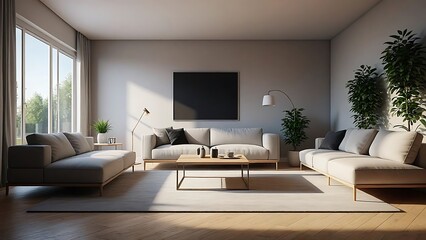 Modern Living Room Design: Light, Airy, and Minimalist