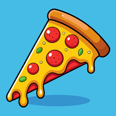 pizza vector illustration