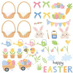 Easter Bunny, Vintage Easter Rabbit, Blue, Classic