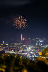 留萌の花火大会
