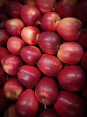 red apples background