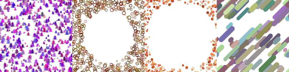 Abstract geometric background collection